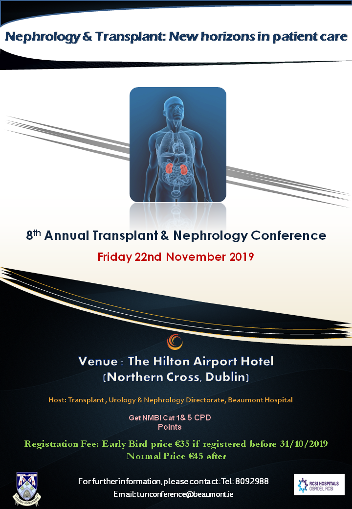 8th National Transplant & Nephrology Conference 2019